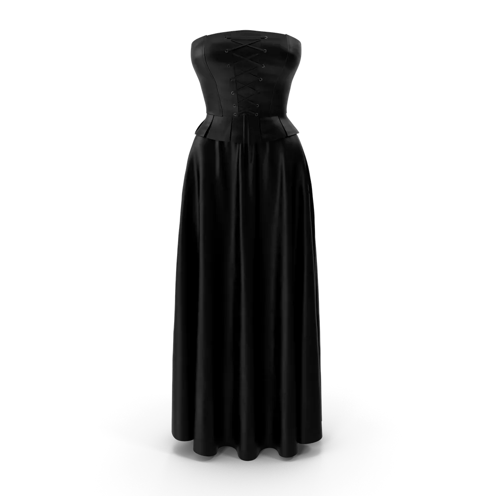 Corset with black skirt — original